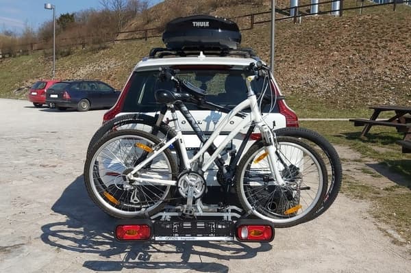 Amos TYTAN 2 PLUS cykelplatform til 2 cykler