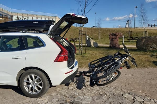 Aguri Active Bike 2 pyörän alusta kahdelle pyörälle