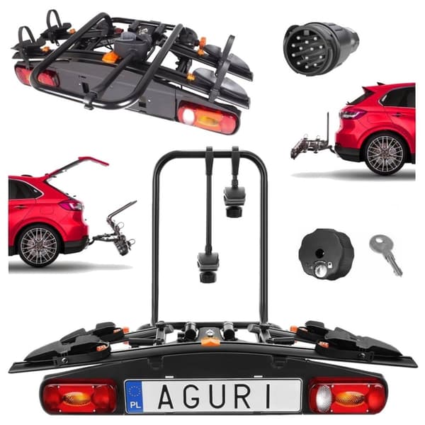 Aguri Active Bike 2 pyörän alusta kahdelle pyörälle