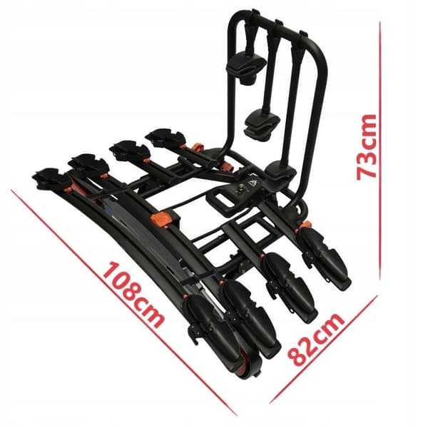 Aguri Active Bike 3 til 4 cykler cykelplatform