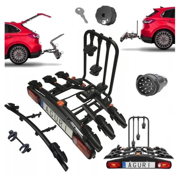 Aguri Active Bike 3 til 4 cykler cykelplatform