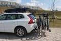 Miniatyrbillede 3 af 11: Cykelstativ til anhængertræk AMOS GIRO 4 til 4 cykler - 13-bens sort