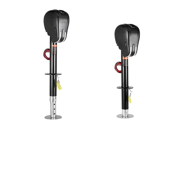 Elektrisk Trailer Jack, 9,5-30 tommer Løfteområde,3500 lbs