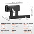Miniatyrbillede 2 af 2: Trailer Hitch Forlænger, Maksimal Trækkapacitet 4000 lbs, Holdbar Stål Konstruktion,LFYC05