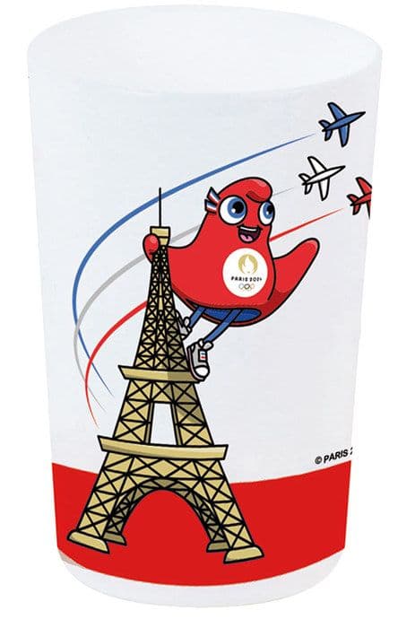 PARIS OLYMPISKA SPEL 2024 - Måltidsset (tallrik, skål, glas)