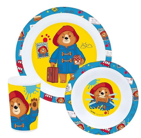 PADDINGTON - Måltidsset (tallrik, skål, glas)