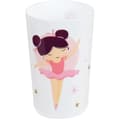 Miniatyrbild 4 av 7: BALLERINA - Barnservis set med glas, sopptallrik, platt tallrik, bestick, vattenflaska och snackslåda