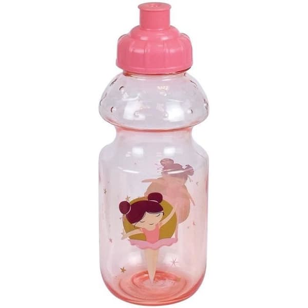 BALLERINA - Barnservis set med glas, sopptallrik, platt tallrik, bestick, vattenflaska och snackslåda