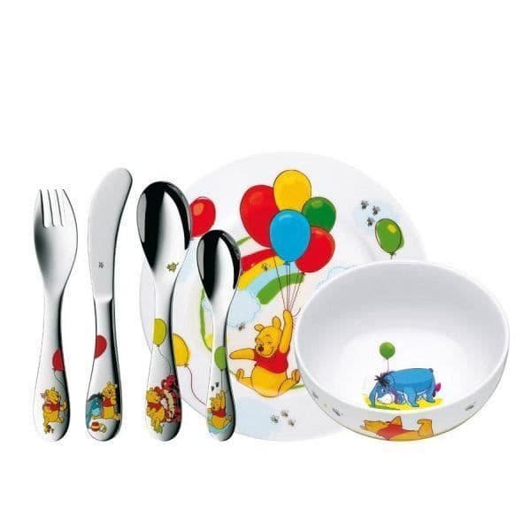 6-DELAR BARNSERVIS SET WINNIE POOH - WMF