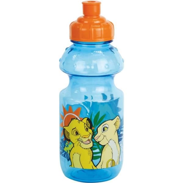 Disney The Lion King servisset - FUN HOUSE - 006360 - Glas, djup tallrik, platt tallrik, mugg, flaska, bestickssnackbox