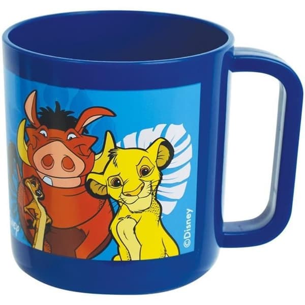 Disney The Lion King servisset - FUN HOUSE - 006360 - Glas, djup tallrik, platt tallrik, mugg, flaska, bestickssnackbox