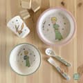 Miniatyrbild 3 av 4: 5-delade måltidslåda - Petit Jour Paris - The Little Prince - Vit - Rosa - Girl - 3 månader och över