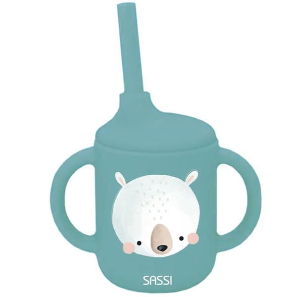 Sassi Junior - Munchy björn silicone kopp