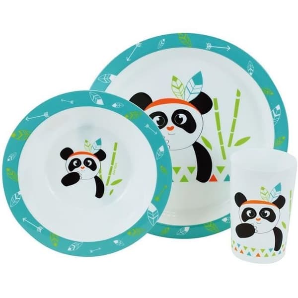 FUN HOUSE Indian Panda Children's Meal Set