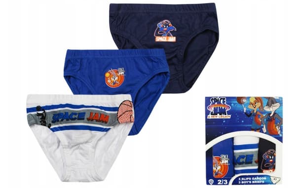 Looney Tunes Kalsonger för Barn - 3-Pack 6-8 år