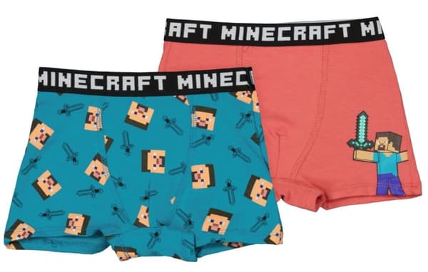 Minecraft Kalsonger för Barn - 2-Pack