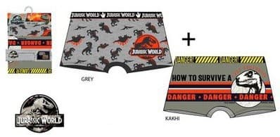 Jurassic World Kalsonger för Barn - 2-Pack