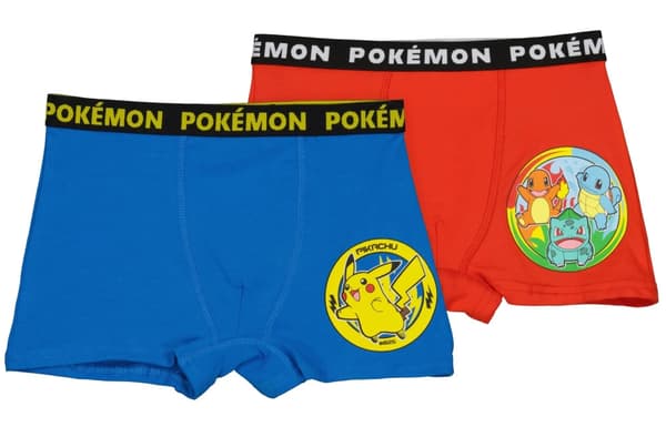 Pokemon Kalsonger för Barn - 2-Pack