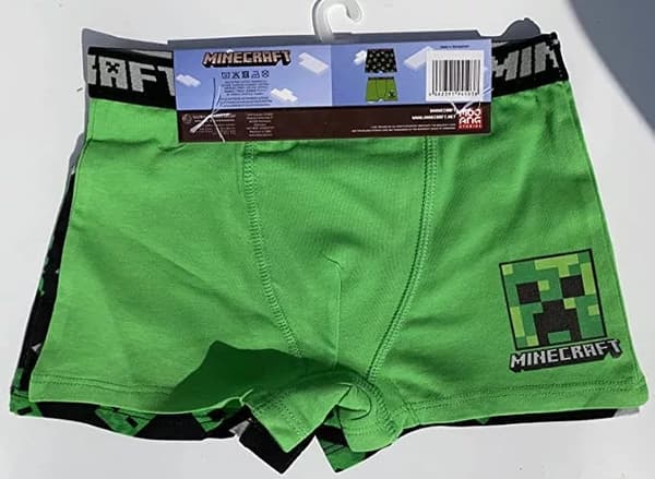 Minecraft Kalsonger för Barn - 2-Pack