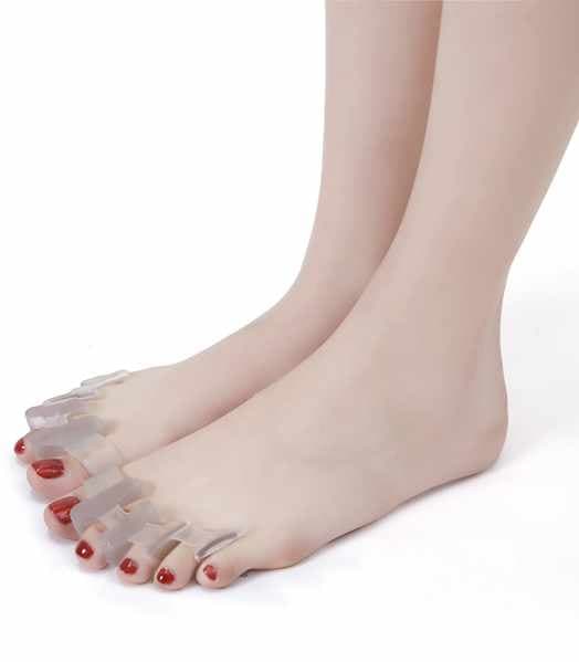 Beskyttelse mod hallux valgus - tåseparator