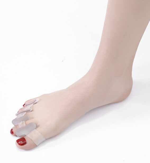 Beskyttelse mod hallux valgus - tåseparator