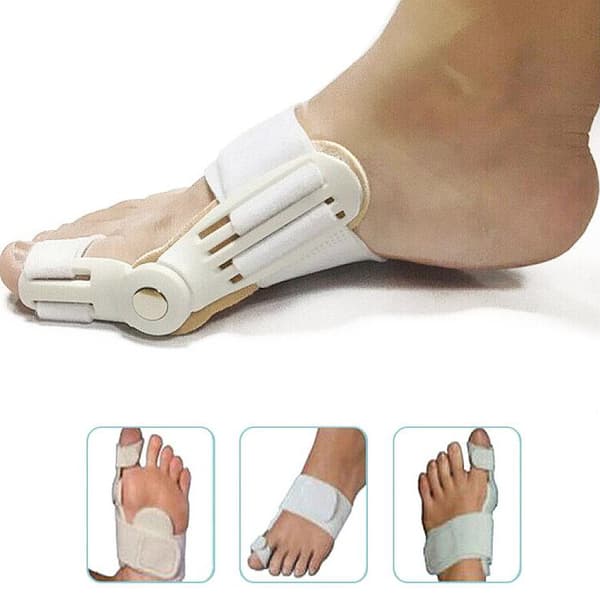 Nattstøtte for Skæv Storetå/Retter Storetå-Hallux Valgus Støtte