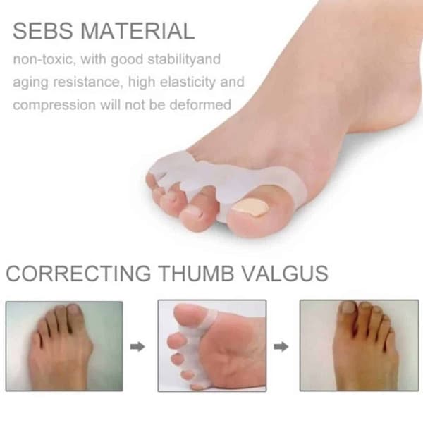 Hallux Valgus tå spredere - adskiller tæerne - Support