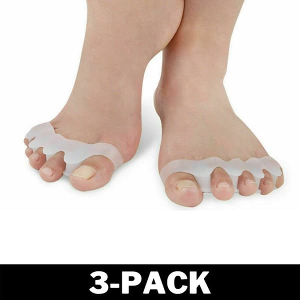 Tåseparerare / Tåspridare för Hallux Valgus i Silikon