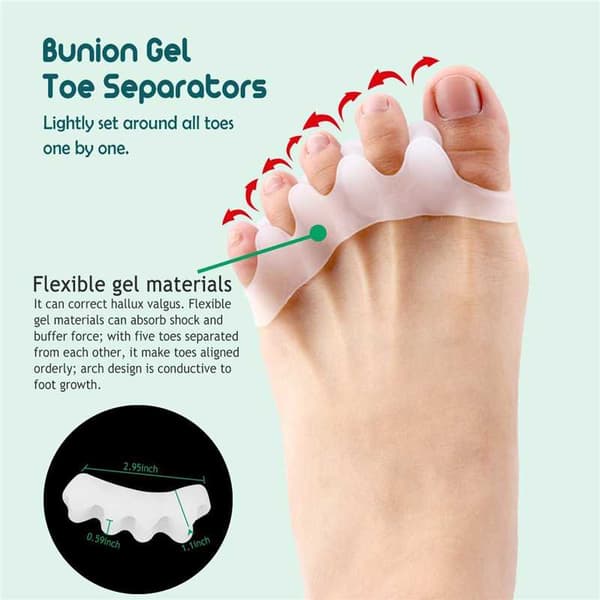 Hallux Valgus - varpaiden korjaussarja 9 kpl