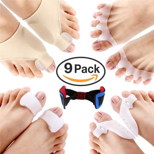 Hallux Valgus - varpaiden korjaussarja 9 kpl