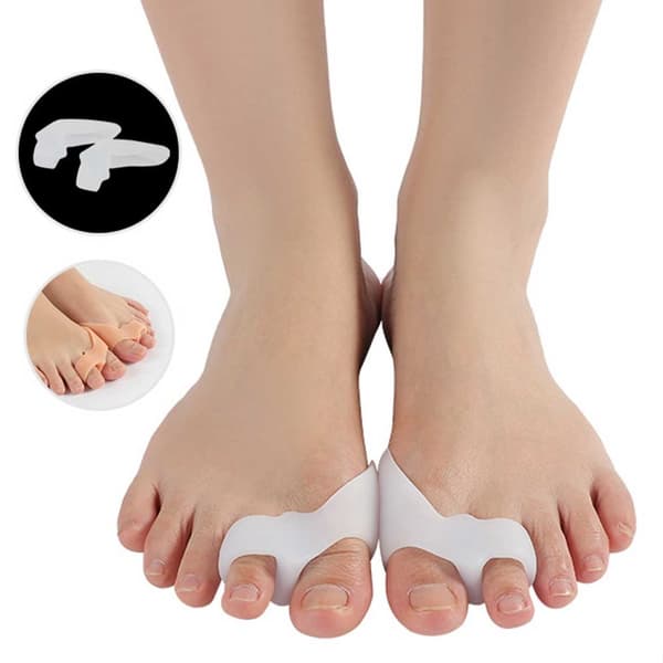 Tåpreder hallux valgus tå separator 2-pack