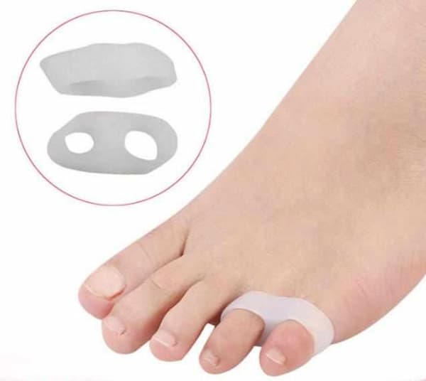 Toe Spreader+Separator for crooked little toe 2 pack
