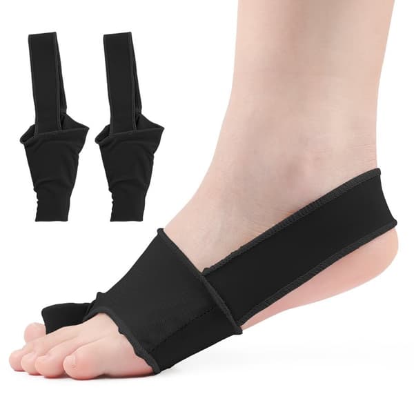 INF Hallux valgus corrector, överlappande tåavskiljare 2-par
