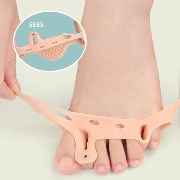 INF 2 par tåseparator Hallux Valgus skydd framfotsskydd