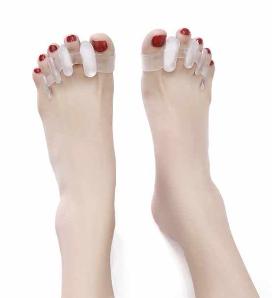 Beskyttelse mod hallux valgus - tåseparator