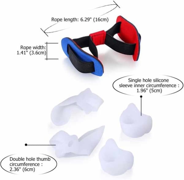 Hallux Valgus - korjaussarja varpaille 7 kpl 10 kpl.