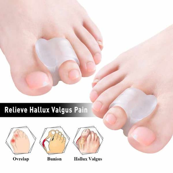 Hallux Valgus - korjaussarja varpaille 7 kpl 10 kpl.