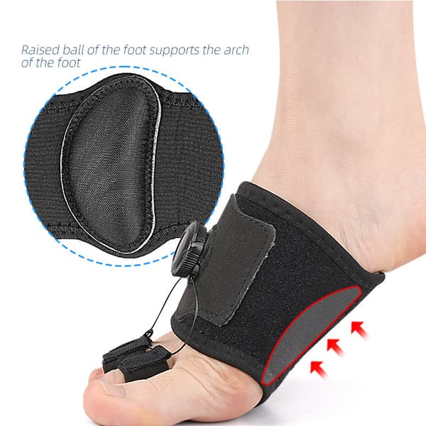 INF Tear Eater Toe Separator - Svart