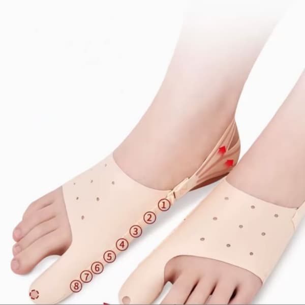 INF Bunion Corrector för Hallux Valgus, Justerbar Tåriktare 0 M
