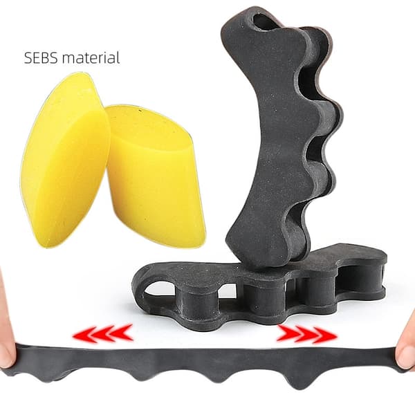 Fem-hullers tåseparator - Relief tådeler 0