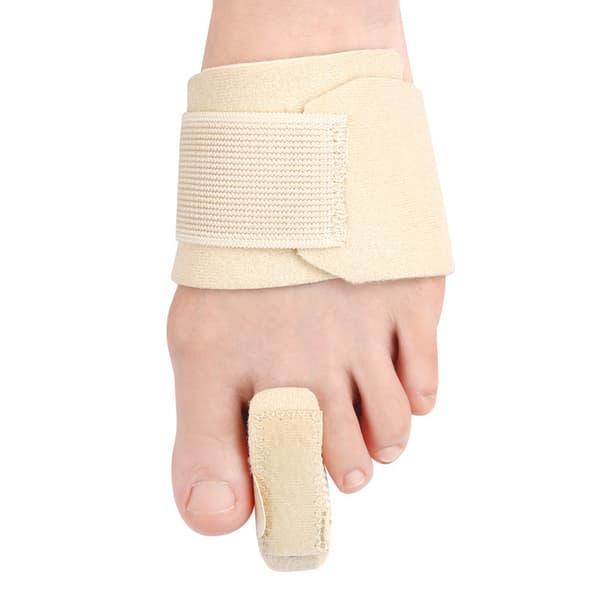 INF Säädettävä varpaan suoristin vasaravarpaan korjaukseen Beige