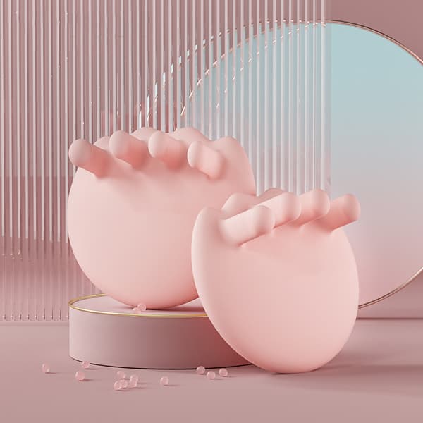 INF Trener for fotbue - Korrigerer plattfot Rosa