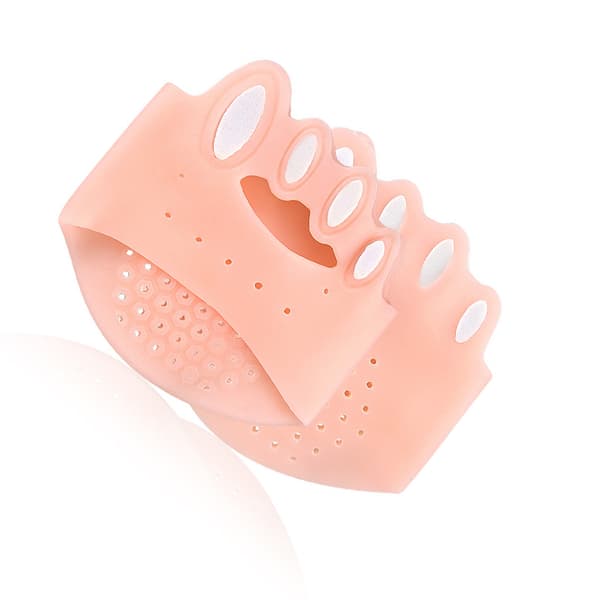 INF Effektive tåseparatorer for hallux valgus lindring og fotstøtte Beige