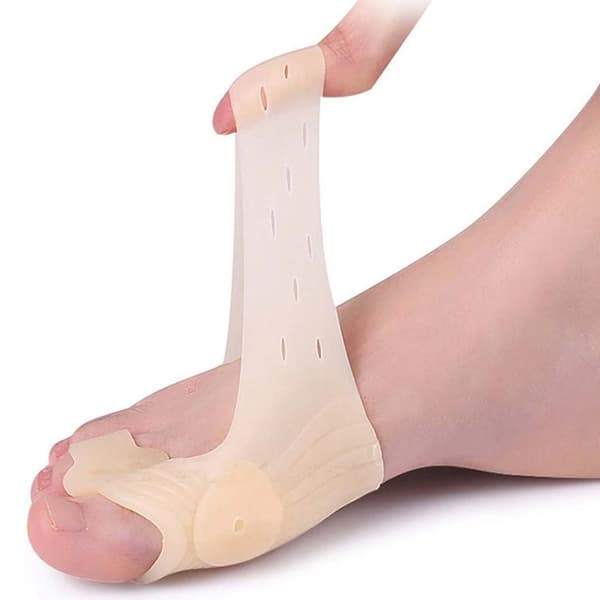 2-Pack Hallux Valgus Tåseparerare Gel