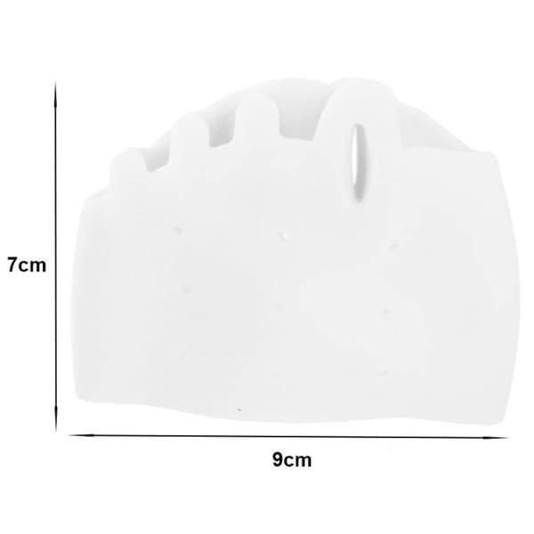 2-Pack Gel Tåspridare | Hallux Valgus Tåseparator