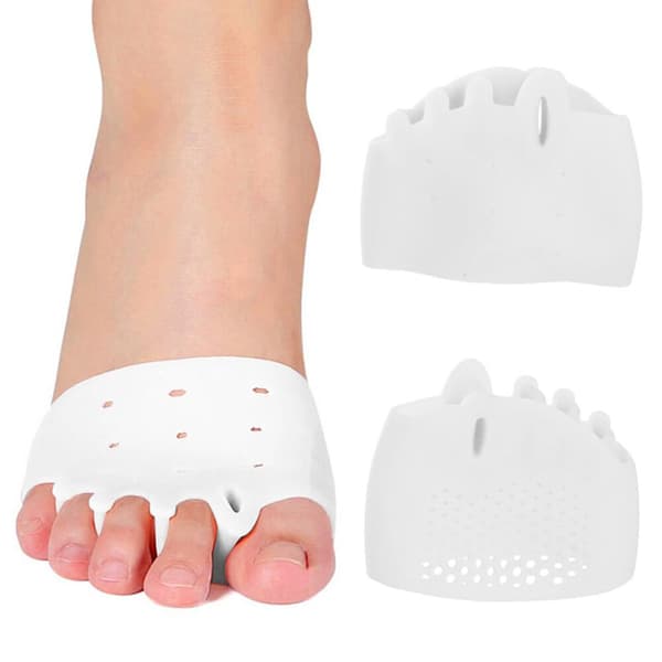 2-Pack Gel Tåspridare | Hallux Valgus Tåseparator