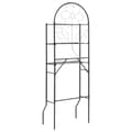Miniatyrbillede 4 af 8: vidaXL badeværelsesstativ 60x33x174 cm sort