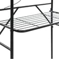 Miniatyrbillede 6 af 8: vidaXL badeværelsesstativ 60x33x174 cm sort