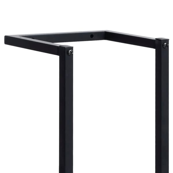 vidaXL håndklædeholder 25x20x95 cm jern