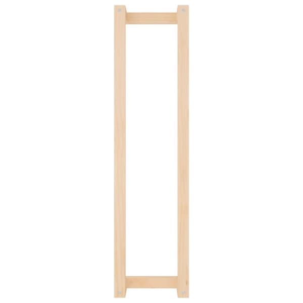 vidaXL håndklædeholder 23x18x90 cm massivt fyrretræ